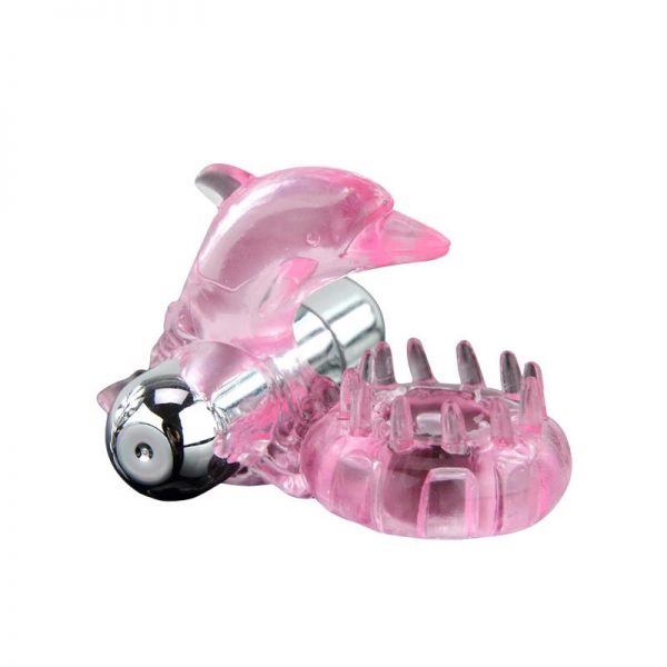 Baile Anillo Vibrador Love Dolphig Ring Rosa marca BAILE