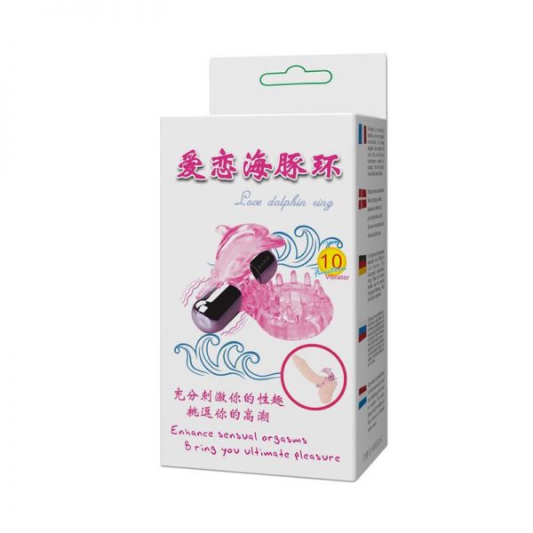 Baile Anillo Vibrador Love Dolphig Ring Rosa fabricado por BAILE