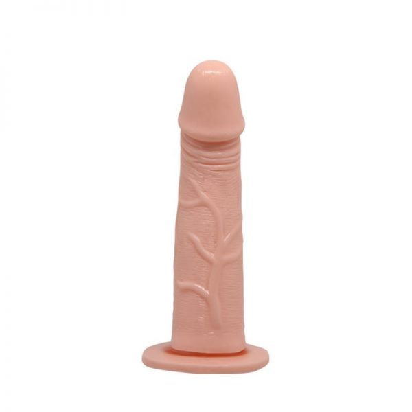 Baile Arnés con Dildo Vibrador Natural 15 cm barato