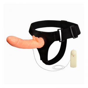 Baile Arnés con Dildo y Control Remoto 18 cm marca BAILE