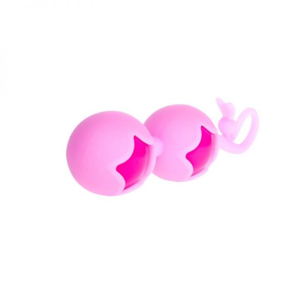 Baile Bolas de Silicona Rosa y Púrpura barato