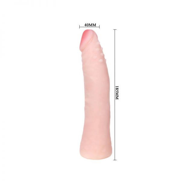 Baile Dildo Color Natural 18 cm en www.tiendaeroticaweb.es