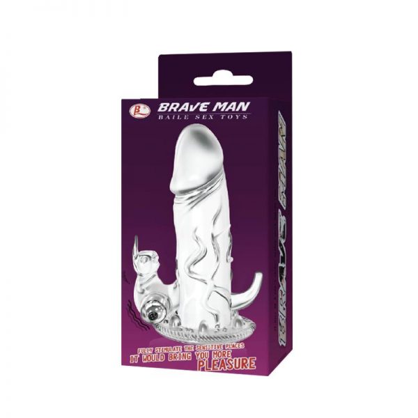 Baile Dildo con Bala Vibradora Brave Man diseñado por BAILE