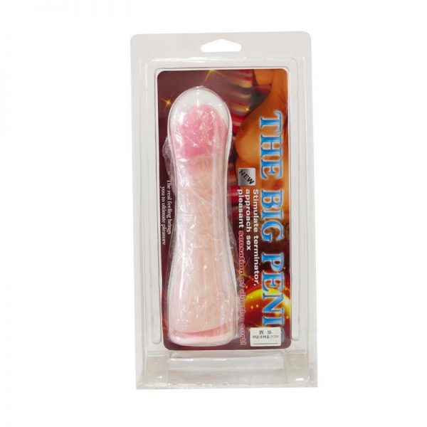 Baile Dildo con Ventosa Color Natural 23.5 cm en www.tiendaeroticaweb.es