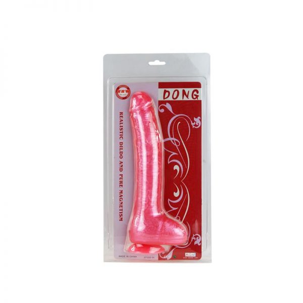 Baile Dildo con Ventosa color Rosa marca BAILE