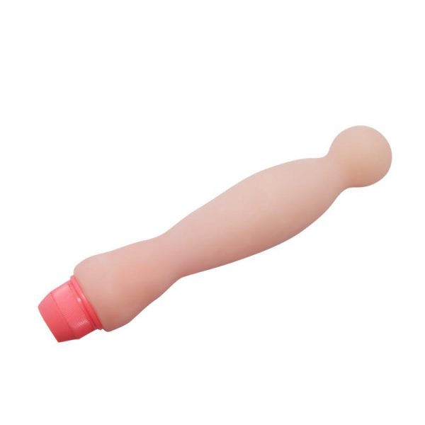 Baile Dildo VIbrador Color Natural 22 cm barato