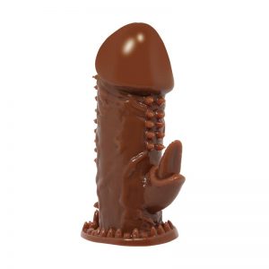 Baile Funda para Pene Wolftooth Marrón marca BAILE