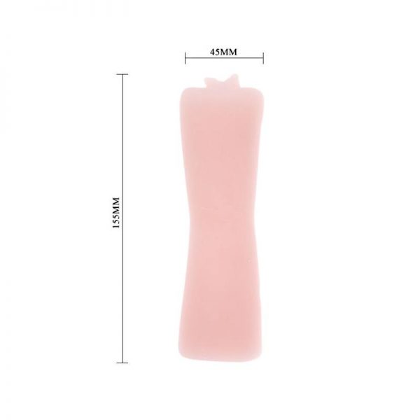 Baile Masturbador Color Natural 15.5 cm de calidad