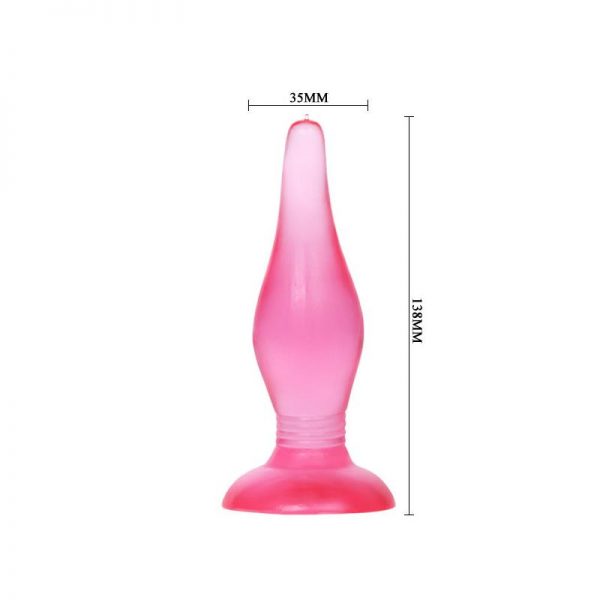 Baile Plug Anal Rosa de calidad