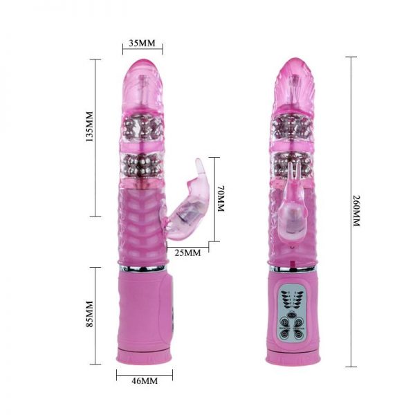 Baile Vibrador Passion Cute Bunny Rosa de calidad