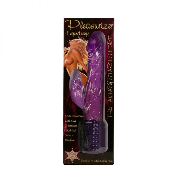Baile Vibrador Pleasurizer Color Rosa 19 cm marca BAILE