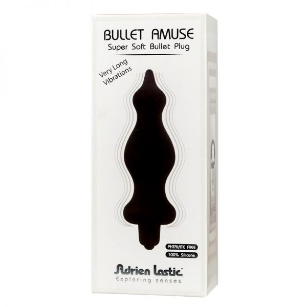 Bala Vibradora Anal Amuse 12 x 3.9 cm fabricado por ADRIEN LASTIC