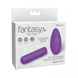 Bala Vibradora Control Remoto Recargable USB de la marca FANTASY FOR HER