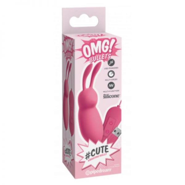 comprar Bala Vibradora Cute 20 Funciones Rosa en sex shop online