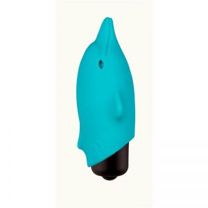 Bala Vibradora Dolphin Silicona 7.5 c 2.5 cm diseñado por la marca ADRIEN LASTIC