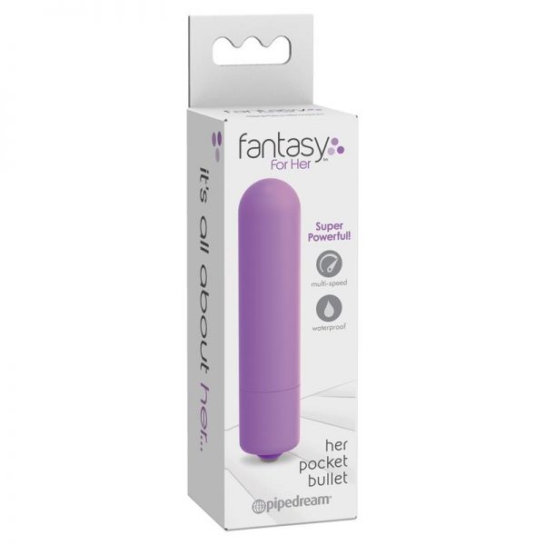 Bala Vibradora Her Pocket Bullet fabricado por FANTASY FOR HER
