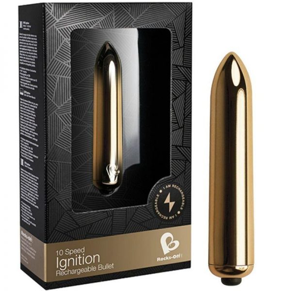 comprar Bala Vibradora Ignition 10 Rose Gold barato y de calidad