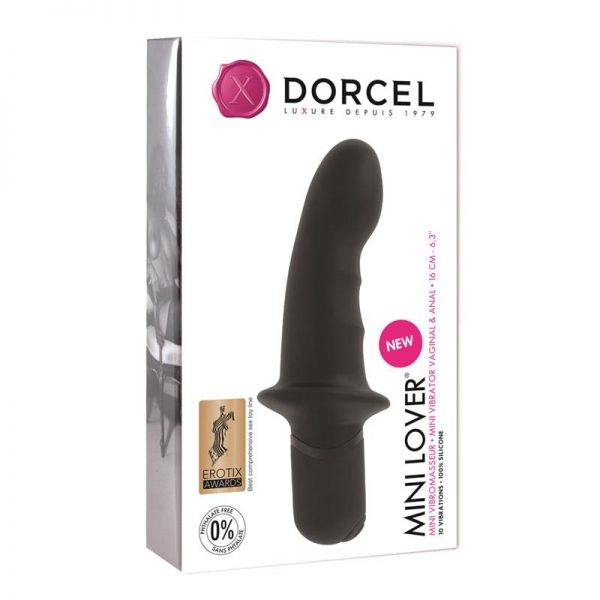Bala Vibradora Mini Lover Negro fabricado por DORCEL