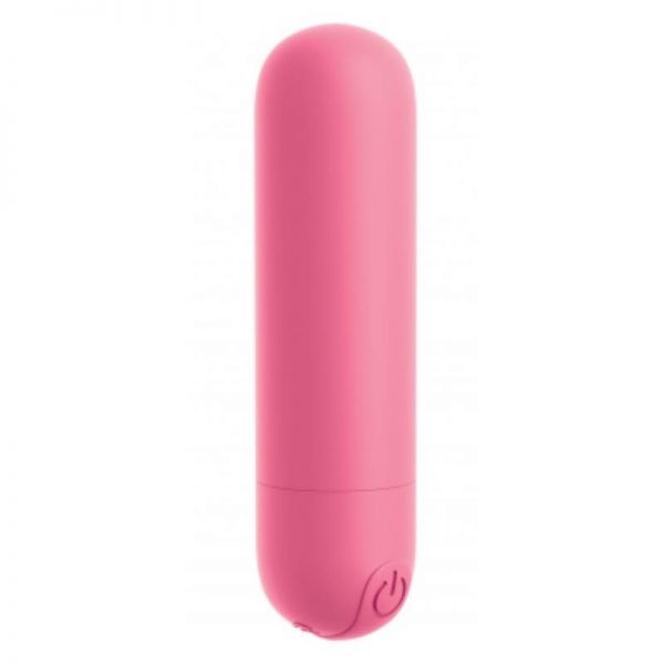 Bala Vibradora Play Recargeable USB 10 Funciones Rosa de la marca OMG
