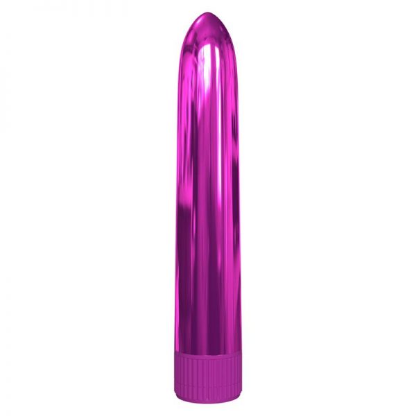 Bala Vibradora Rosa Metálico 18 cm de la tienda erótica web www.tiendaeroticaweb.es