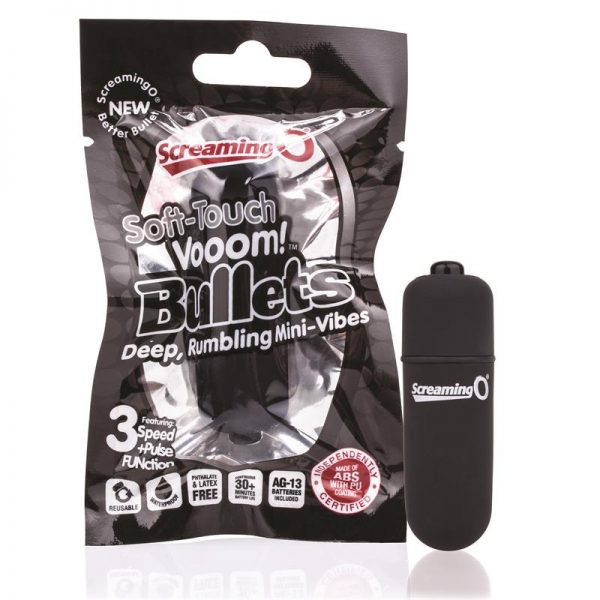 Bala Vibradora Soft Touch - Color Negro marca SCREAMINGO