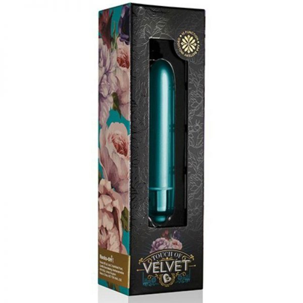 Bala Vibradora Touch of Velvet Peacock Petals de la tienda erótica web www.tiendaeroticaweb.es