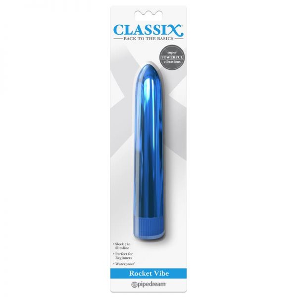 comprar Bala Virbadora Azul Metálico 18 cm barato y de calidad