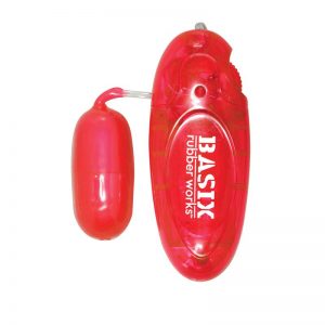 Basix Rubber Works  Jelly Egg - Color Rojo marca BASIX RUBBER WORKS