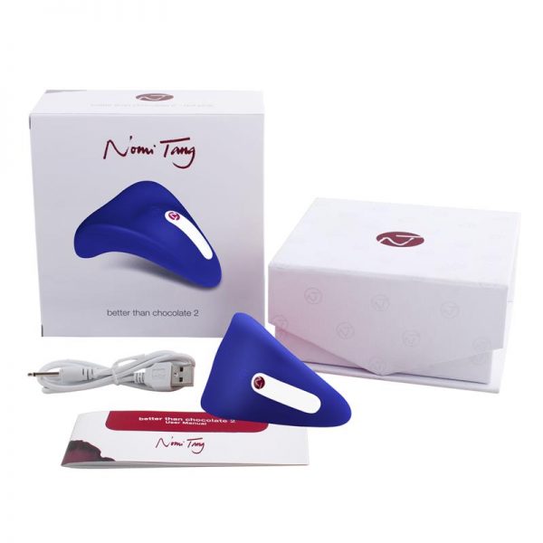 Better than chocolate 2 - Vibrador Clitoris Azul de calidad