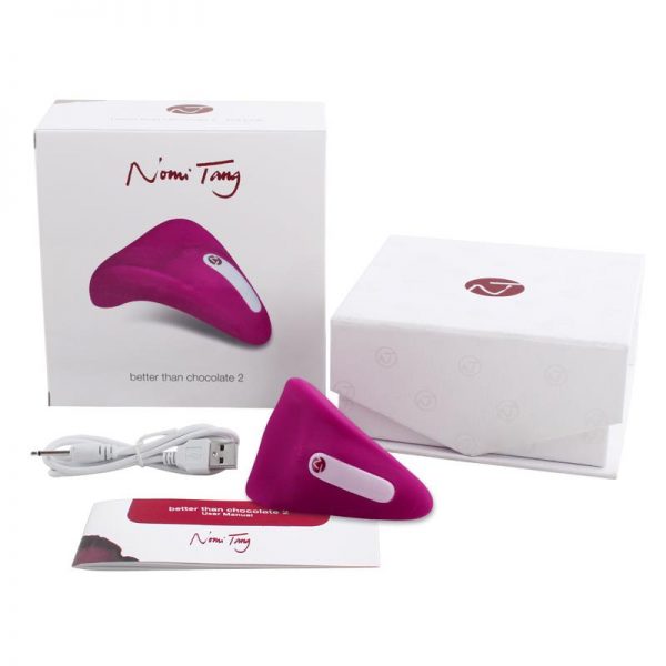 Better than chocolate 2 - Vibrador Clítoris Rojo/Violeta en www.tiendaeroticaweb.es