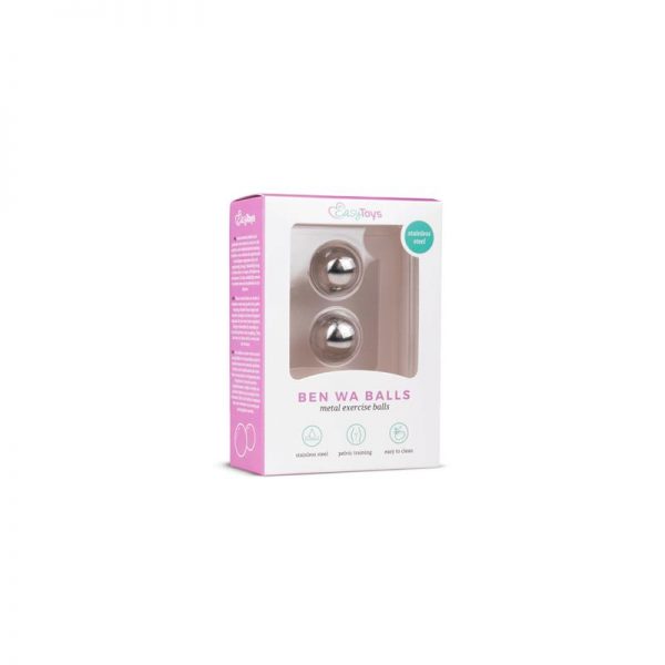Bolas Vaginales Ben Wa Plateadas - 19 MM de precio barato