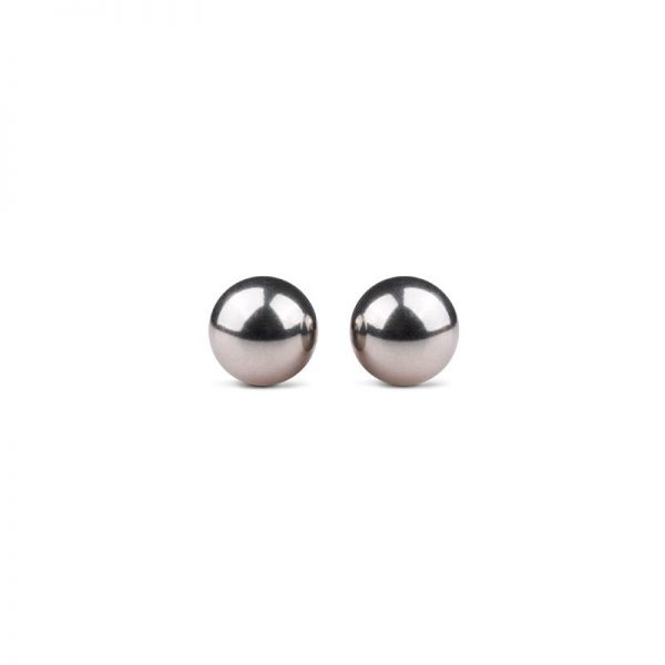 Bolas Vaginales Ben Wa Plateadas - 19 MM diseñado por la marca EASYTOYS