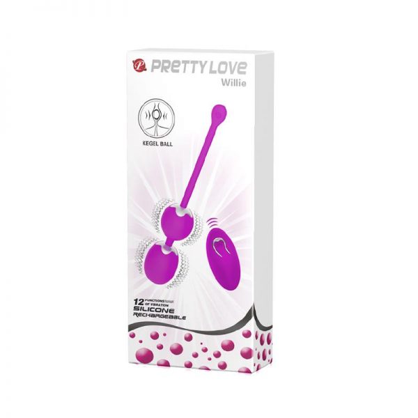 Bolas Vaginales con Vibración Willie marca PRETTYLOVE