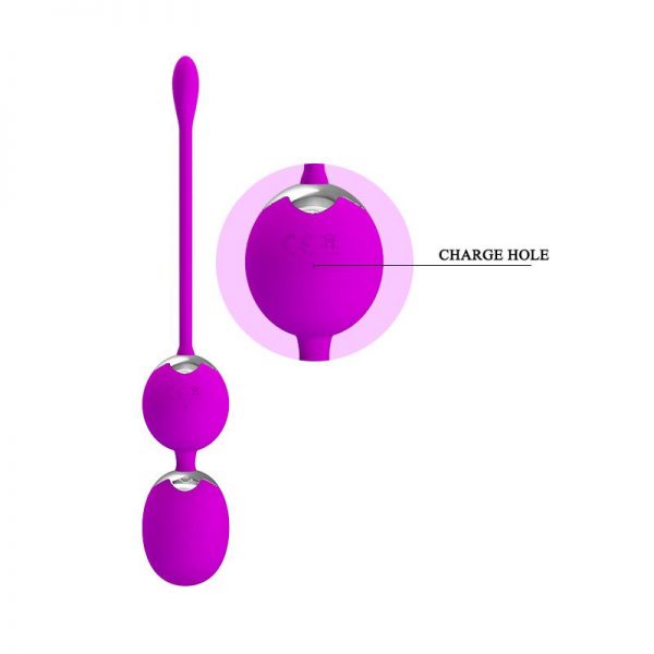 Bolas Vaginales con Vibración Willie de la marca PRETTYLOVE