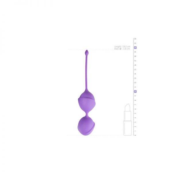 Bolas Vaginales Silicona - Púrpura de calidad y barato