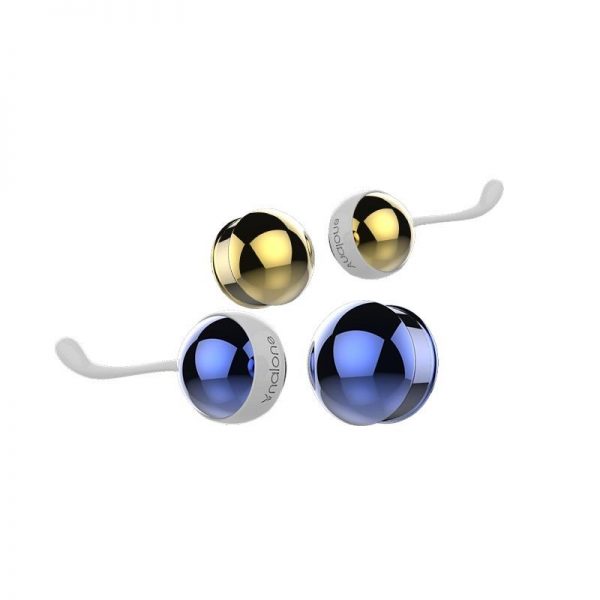 Bolas Vaginales Yani Dorado y Azul fabricado por NALONE