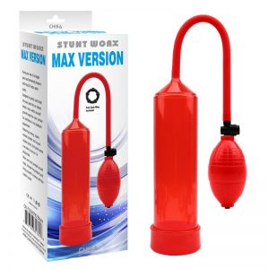 Bomba de Succion para el Pene MAX Version Rojo de la marca CHISA