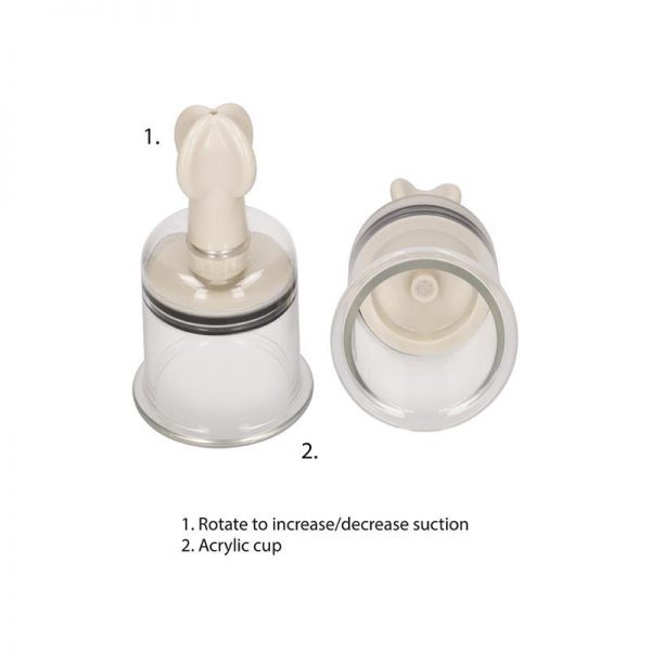 comprar Bomba de Succion para Pezones Grande Transparente en sex shop online