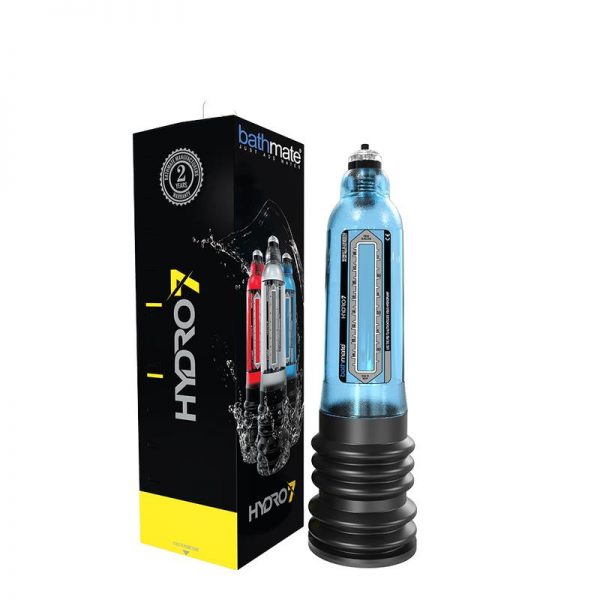 Bomba para el Pene Hydro7 Azul de la marca BATHMATE