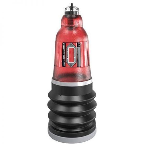 Bomba para el Pene Hydromax3 Rojo fabricado por BATHMATE
