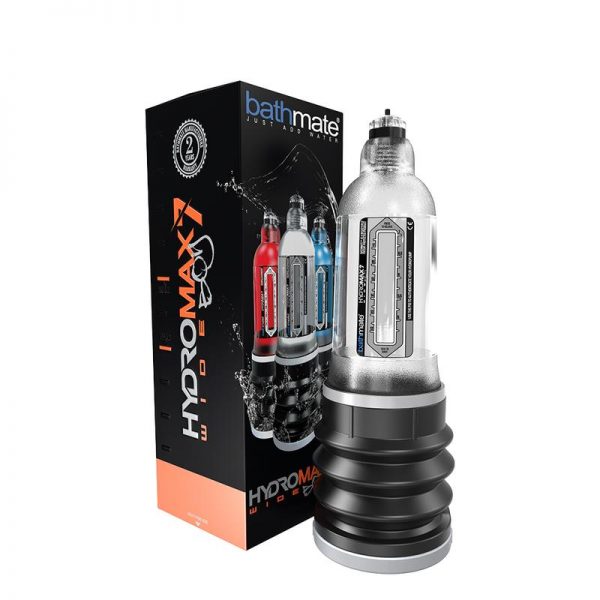 Bomba para el Pene Hydromax7 Wide Boy Transparente de la marca BATHMATE