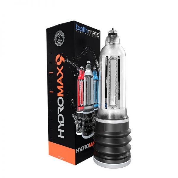 Bomba para el Pene Hydromax9 Transparente de la marca BATHMATE