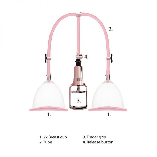 Bomba para Pechos Rose Gold de calidad