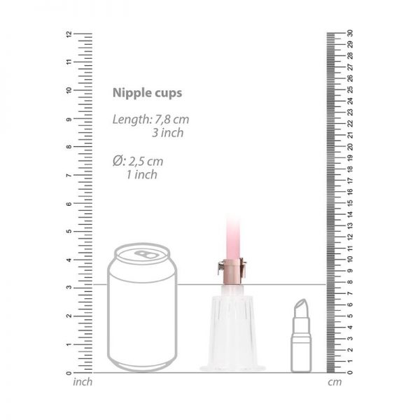 Bomba Succion Clítoris y Pezones Grande Rose Gold diseñado por la marca PUMPED
