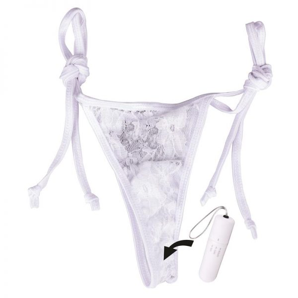 Braguita con Bala Vibradora a Control Remoto Color Blanco marca SCREAMINGO
