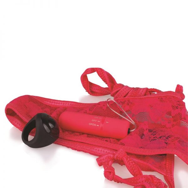 Braguita con Bala Vibradora a Control Remoto Color Rojo fabricante SCREAMINGO