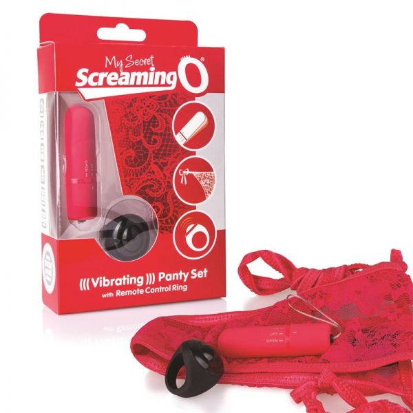 Braguita con Bala Vibradora a Control Remoto Color Rojo en www.tiendaeroticaweb.es