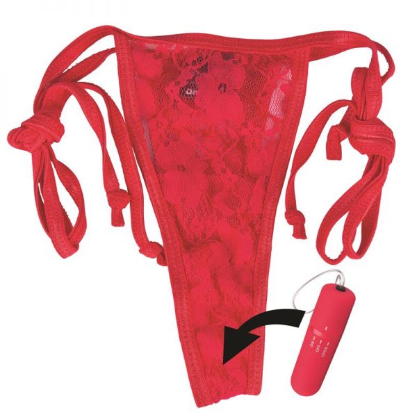 Braguita con Bala Vibradora a Control Remoto Color Rojo marca SCREAMINGO