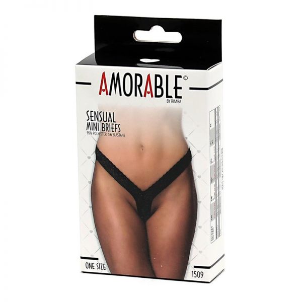 comprar Braguitas Negras Talla Unica en sex shop online