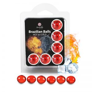 Brazilian Balls Set 6  Efecto Calor & Frío diseñado por la marca SECRET PLAY